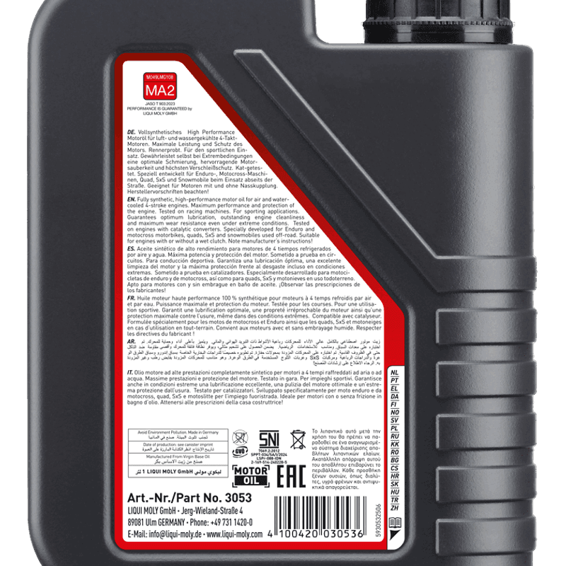 Liqui Moly Motorbike 4T Synth 10W-60 Offroad Race