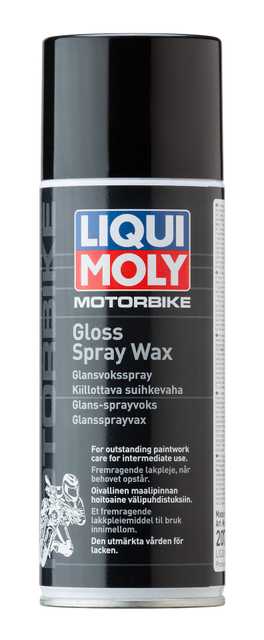 Liqui Moly Motorbike Glans Sprayvoks 400ml